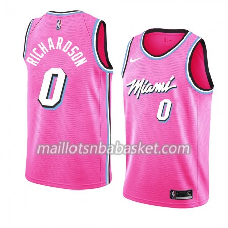 Maillot Homme Miami Heat Josh Richardson 0 2018-19 Nike Rose Swingman Maillot Homme Miami Heat Josh Richardson 0 2018-19 Nike Rose Swingman
